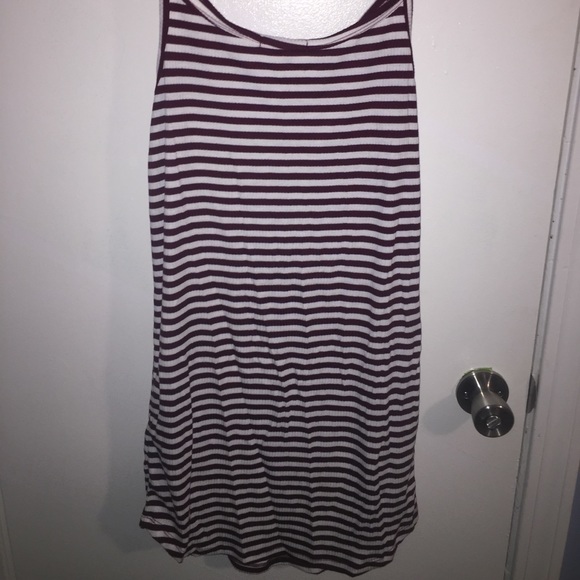 Striped body con dress - Picture 3 of 4
